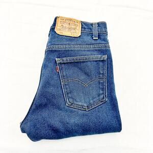 Levi's 509 Vintage Rare Dark Wash Denim Jeans 80's Denim  Size 33 x 30